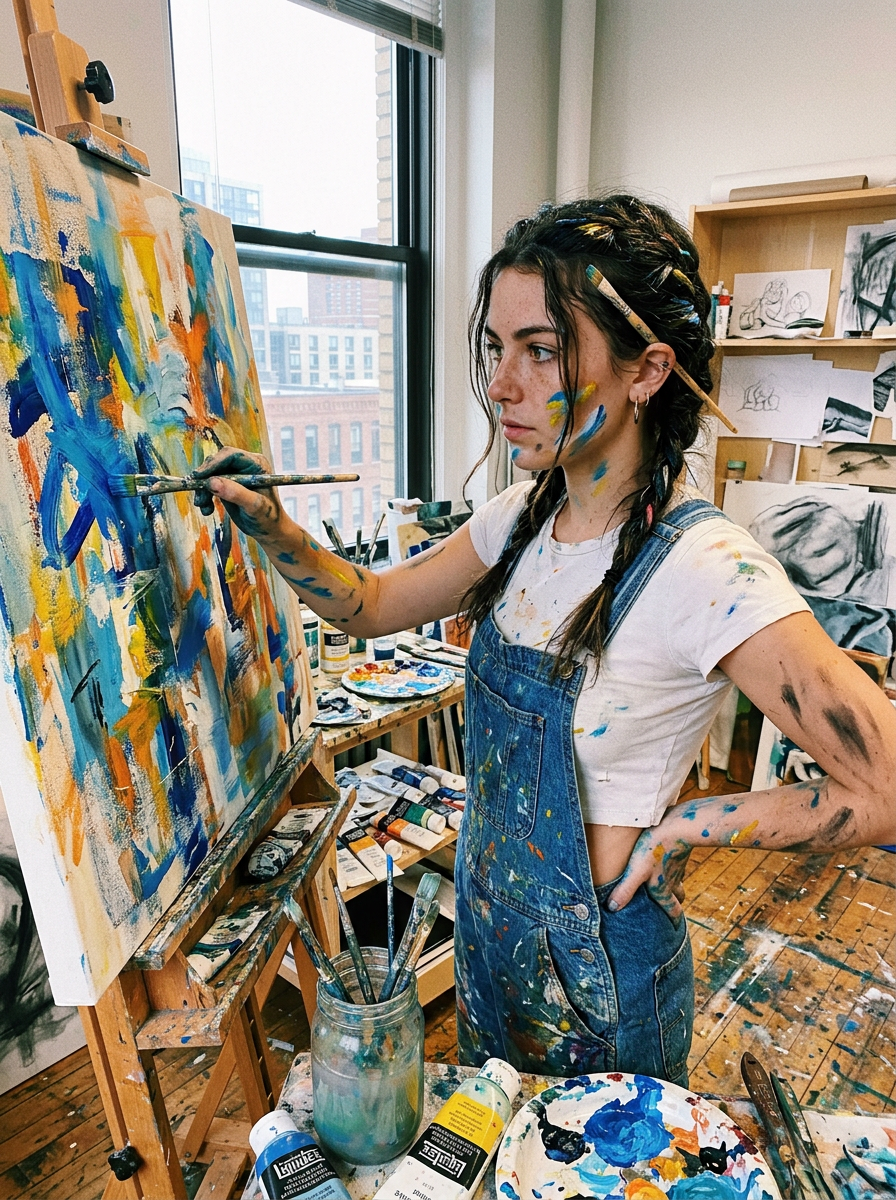 Art Student — Image to Video AI example