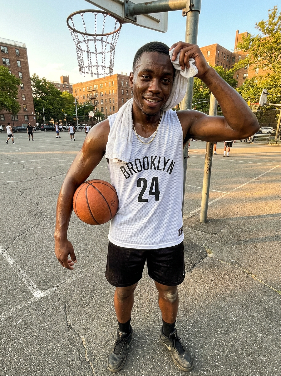 Basketball Court AI character