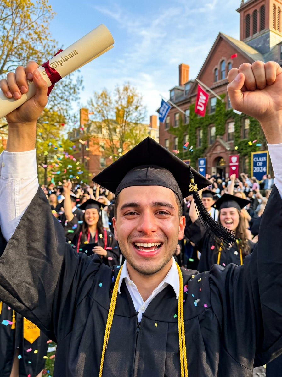 Graduation Day AI character