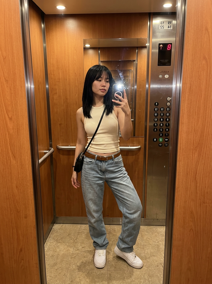 Elevator Mirror — Image to Video AI example