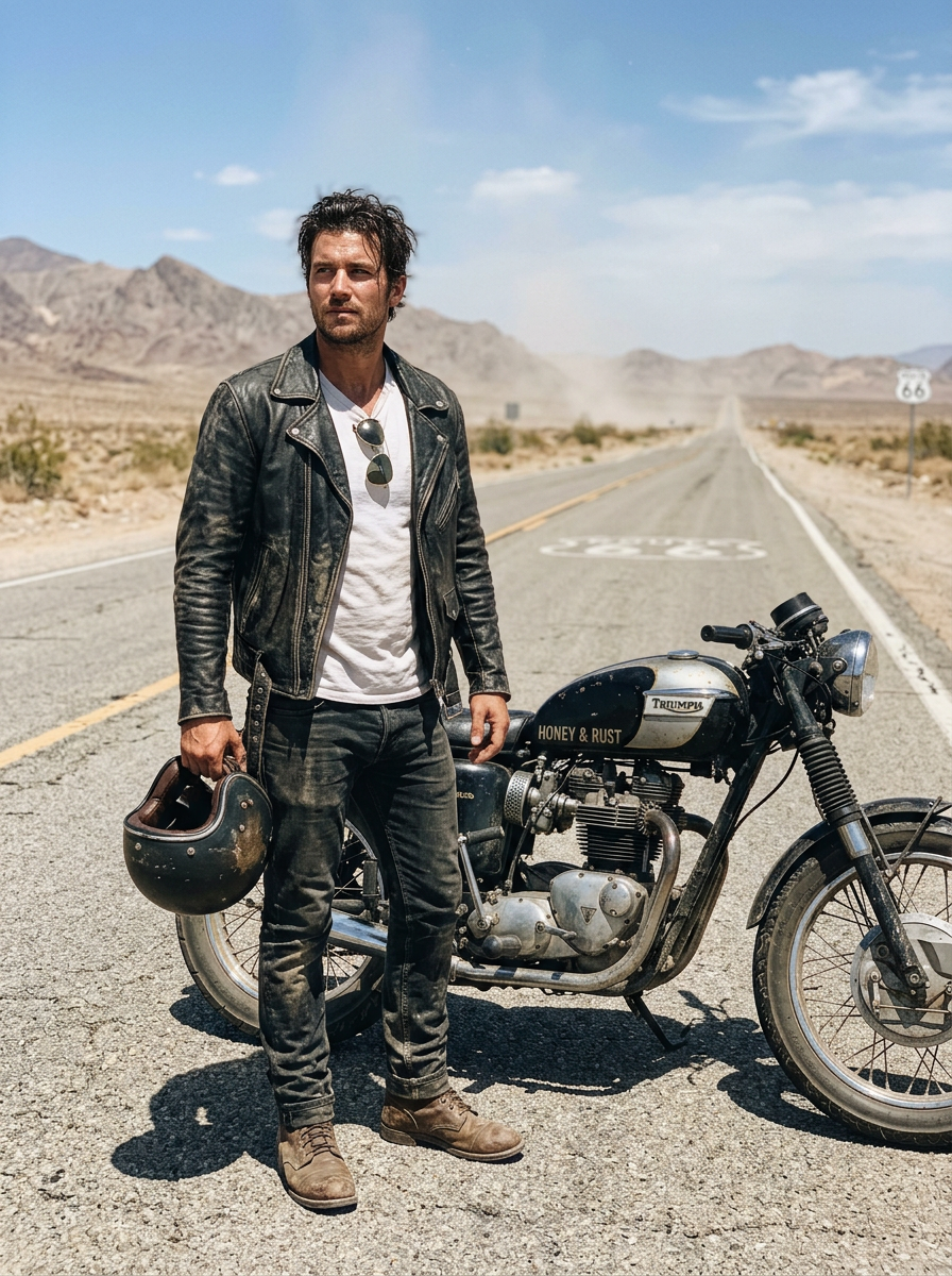 Motorcycle Rider — Image to Video AI example