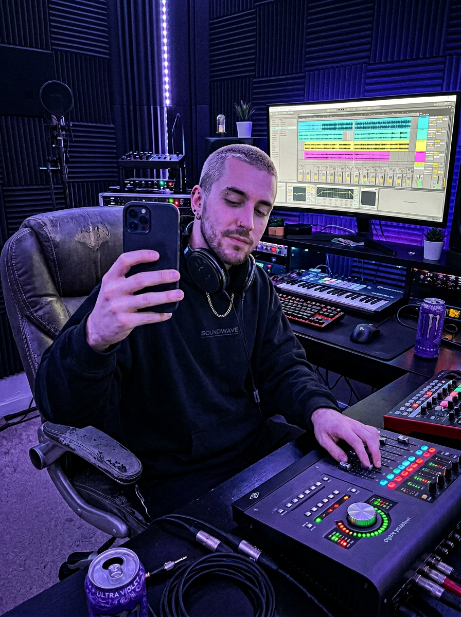 Studio Session AI character