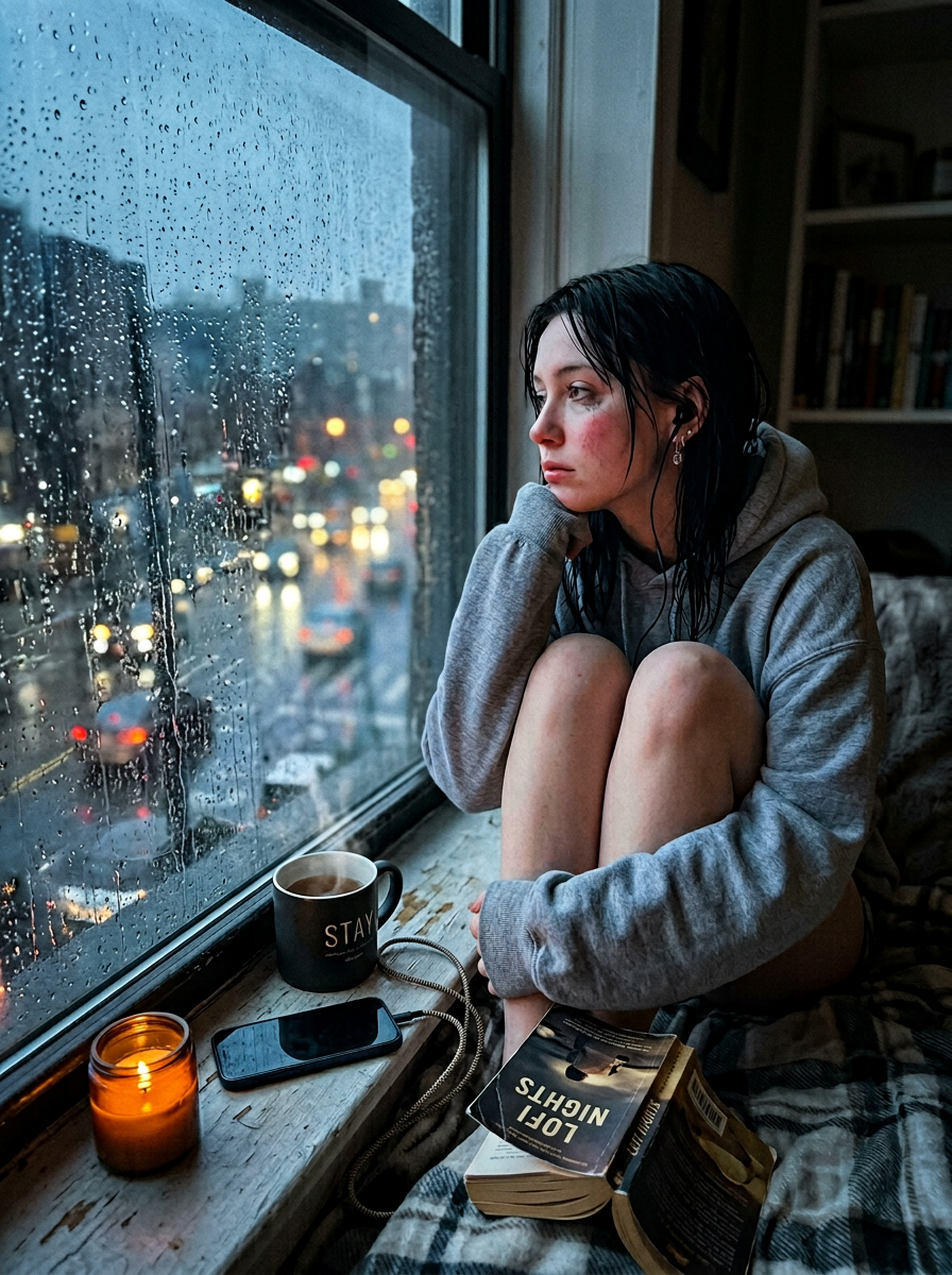 Rainy Day Mood AI character