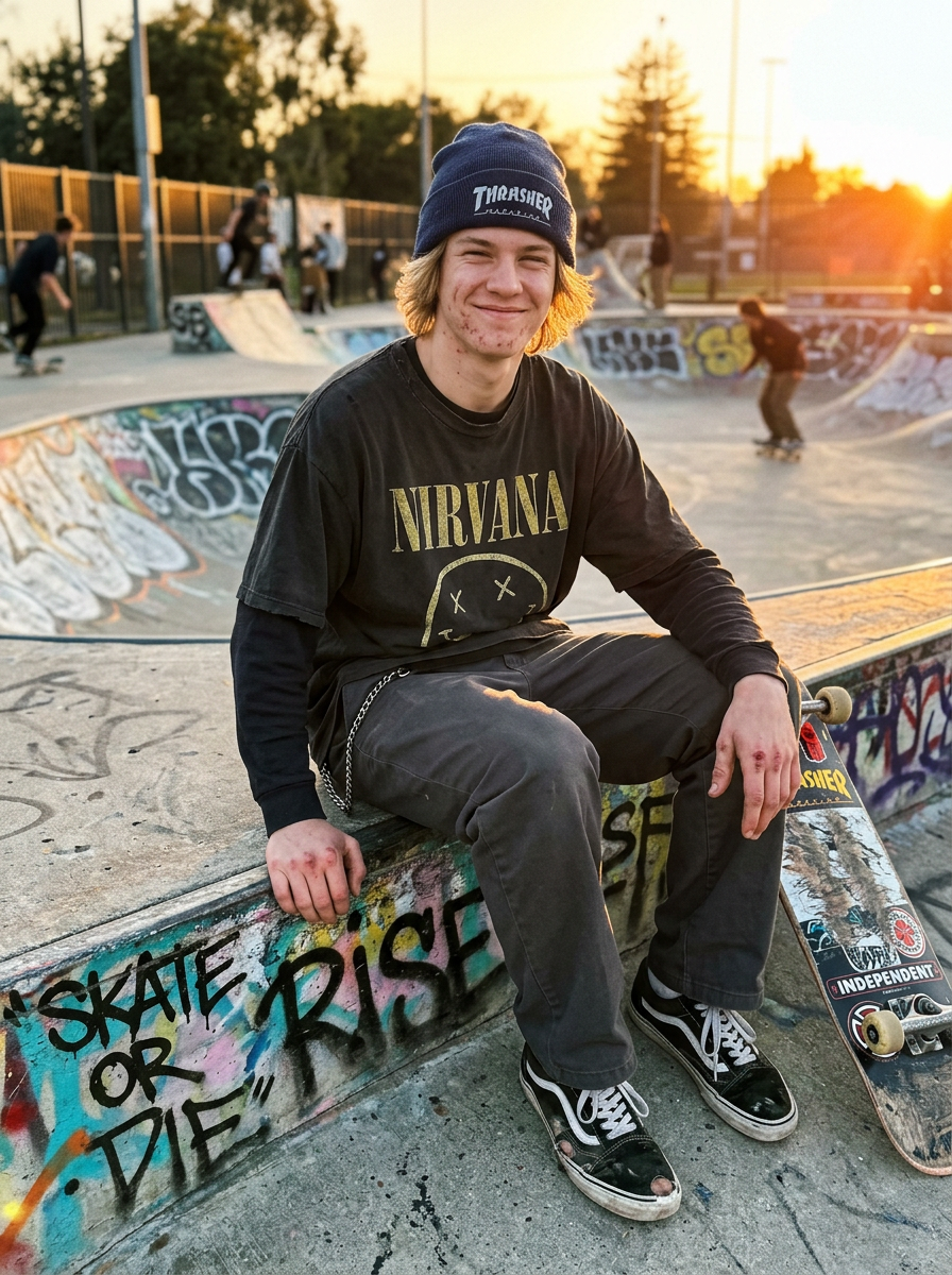 Skater Boy AI character
