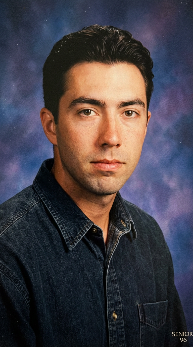 AI Yearbook AI selfie style