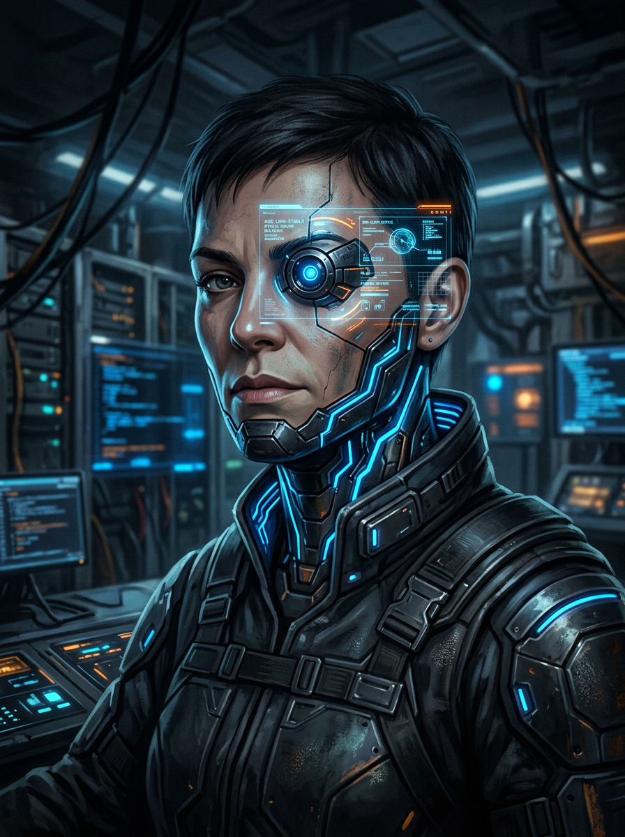 Cyber Implants AI style