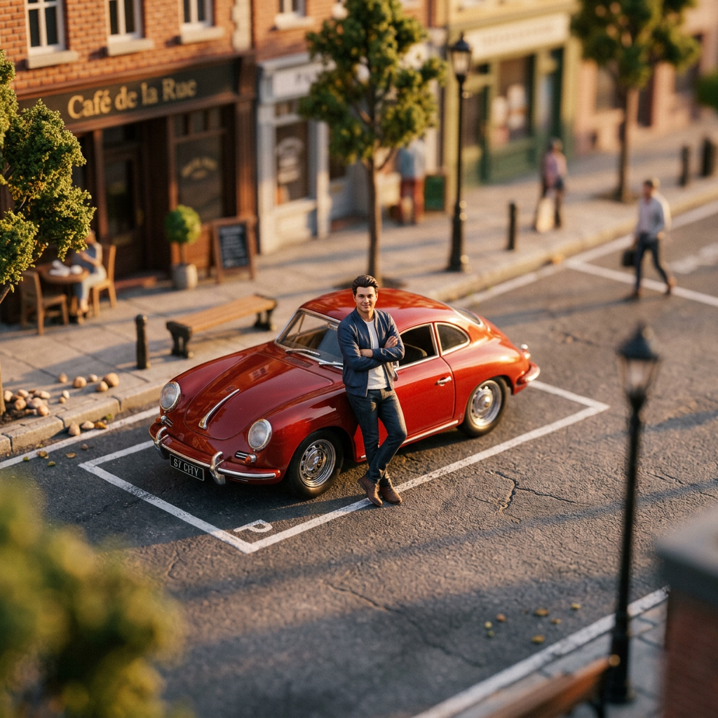 Car Figurine painting style