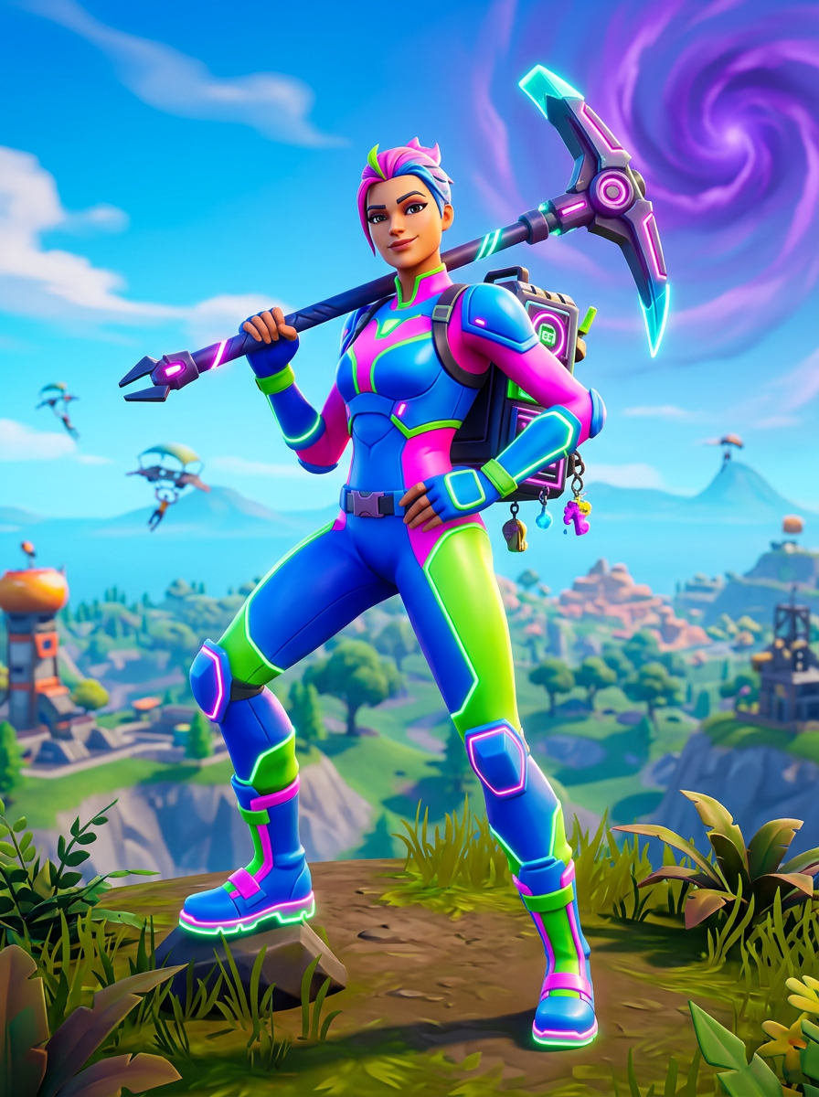 Fortnite Skin AI style