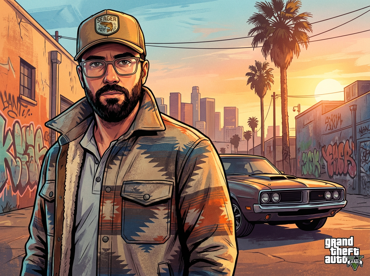 GTA Loading Screen AI style