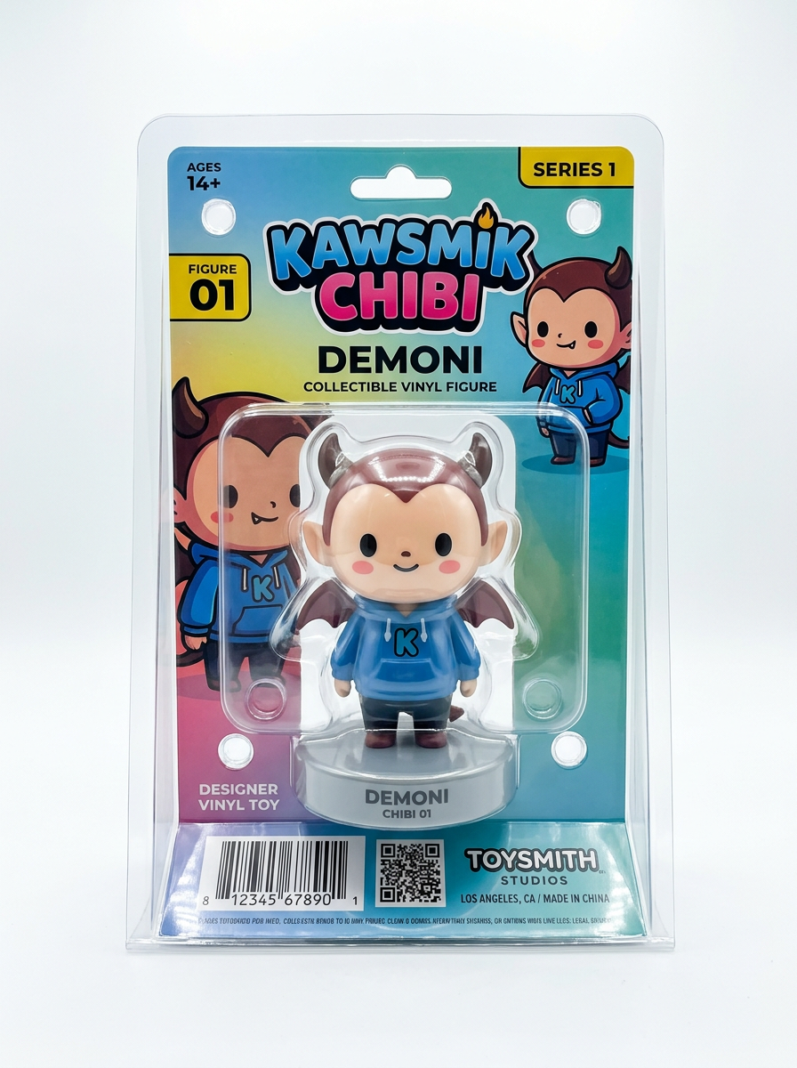 Toy Figure painting style