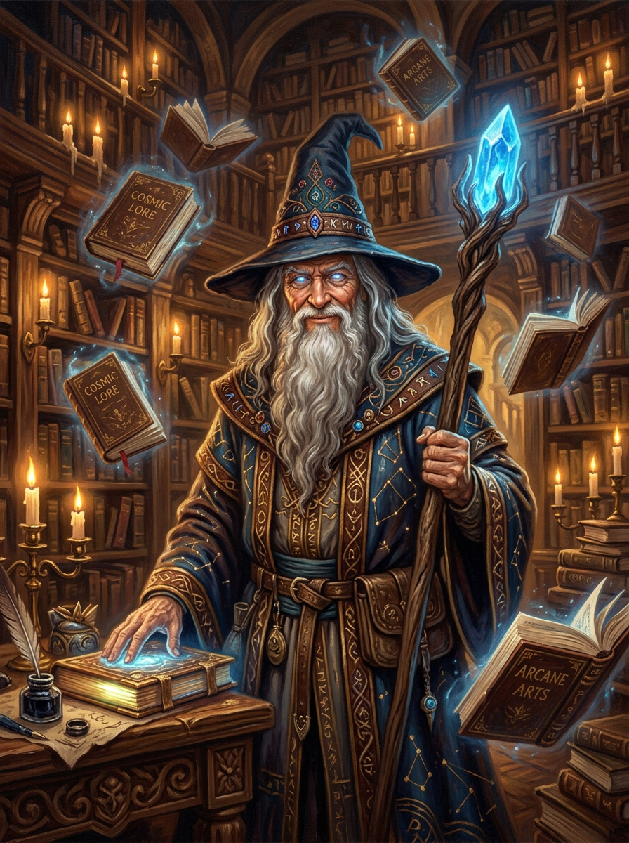 Wizard Portrait AI selfie style