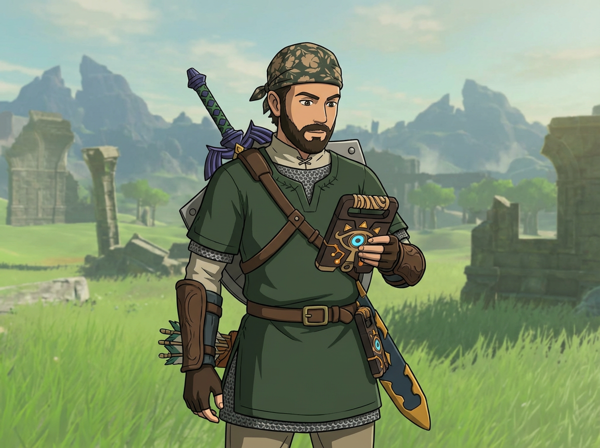 Zelda Character AI style