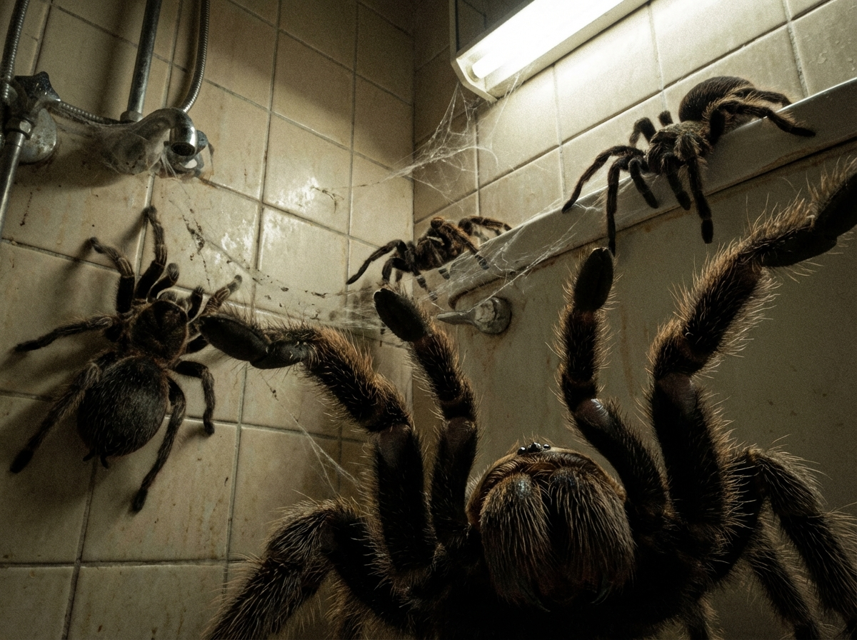 Spider Invasion AI prank